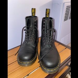 Doc Martens 1460 8-Eye Smooth Boot Black Size 9